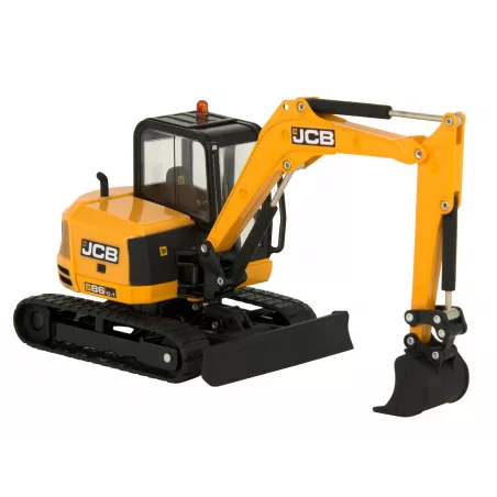 Miniatura de excavadora JCB Midi 86C-1 a escala 1:32 de Britains para coleccionistas.