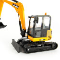 Miniatura de excavadora JCB Midi 86C-1 a escala 1:32 de Britains para coleccionistas.