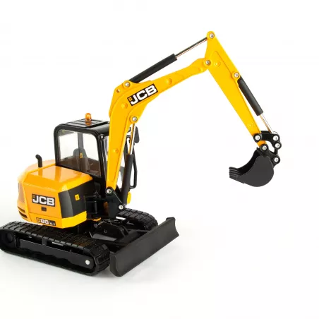 Miniatura de excavadora JCB Midi 86C-1 a escala 1:32 de Britains para coleccionistas.