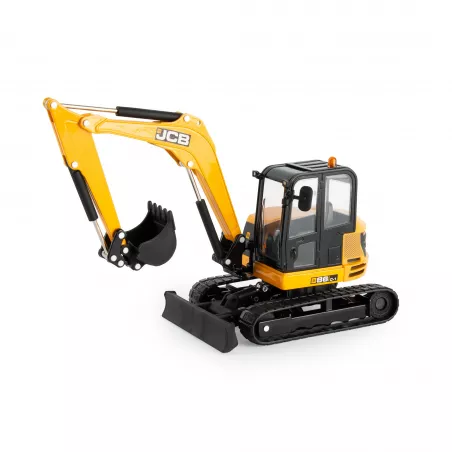 Miniatura de excavadora JCB Midi 86C-1 a escala 1:32 de Britains para coleccionistas.