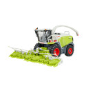Picadora de forraje Claas Jaguar 980 de Britains a escala 1:32, miniatura agrícola de juguete.