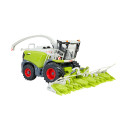 Picadora de forraje Claas Jaguar 980 de Britains a escala 1:32, miniatura agrícola de juguete.