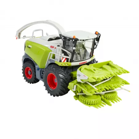 Picadora de forraje Claas Jaguar 980 de Britains a escala 1:32, miniatura agrícola de juguete.