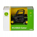 Réplica a escala 1:32 del vehículo agrícola John Deere Gator de Britains para coleccionistas y dioramas.