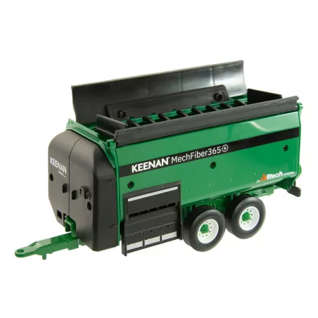 Réplica a escala 1:32 del mezclador agrícola Keenan MechFiber 365 plus para modelismo y dioramas.
