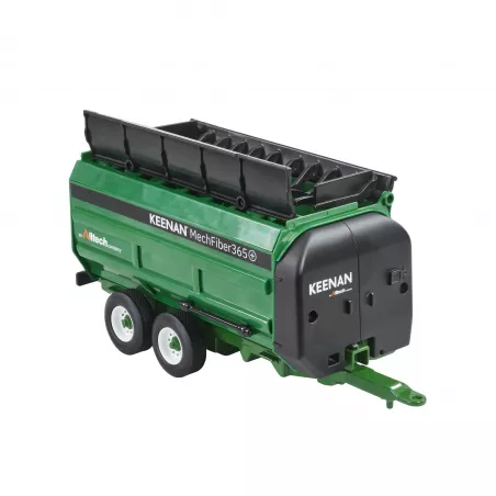 Réplica a escala 1:32 del mezclador agrícola Keenan MechFiber 365 plus para modelismo y dioramas.