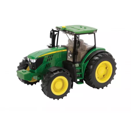 Tractor de juguete John Deere 6210R a escala 1:16 de Britains, réplica detallada para coleccionistas.