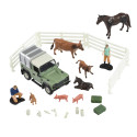 Kit veterinario Britains escala 1:32 para Land Rover Defender de juguete y coleccionismo.