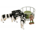 Set de alimento para animales de juguete a escala 1:32 de Britains para maquetas y granjas en miniatura.