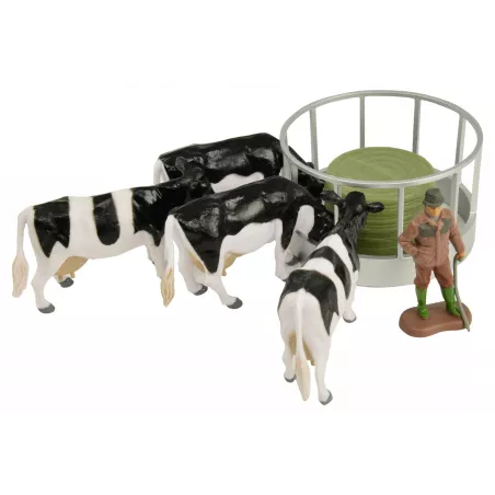 Set de alimento para animales de juguete a escala 1:32 de Britains para maquetas y granjas en miniatura.