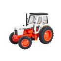Tractor en miniatura David Brown 1410 4WD a escala 1:32 de Britains, réplica detallada para coleccionistas.