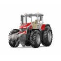 Tractor a escala 1:32 Massey Ferguson 9S con control Bluetooth y faros LED