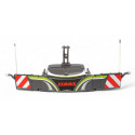 Contrapeso parachoques Claas Bumper 800kg a escala 1:32 de Universal Hobbies para maquetas de tractores.