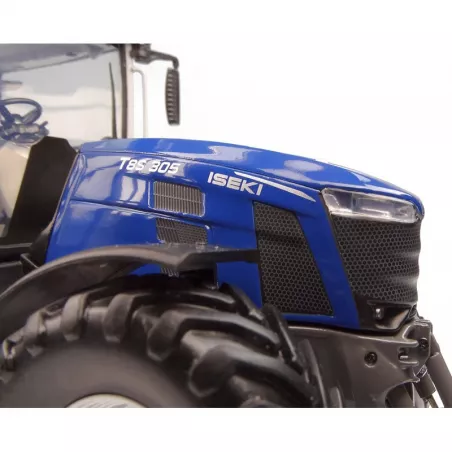Réplica a escala 1:32 del tractor agrícola Iseki BIG T 8S 305 de Universal Hobbies para coleccionistas.