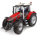 Réplica a escala 1:32 del tractor Massey Ferguson 5S.145 de Universal Hobbies con detalles realistas.