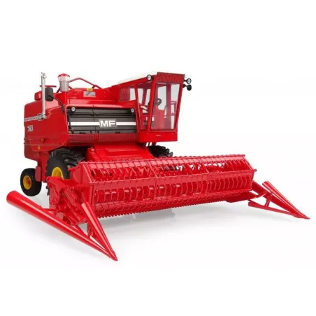 Miniatura a escala 1:32 de la cosechadora clásica Massey Ferguson 760 de Universal Hobbies para coleccionistas.