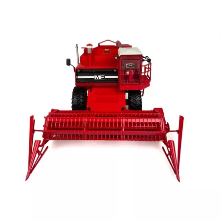 Miniatura a escala 1:32 de la cosechadora clásica Massey Ferguson 760 de Universal Hobbies para coleccionistas.