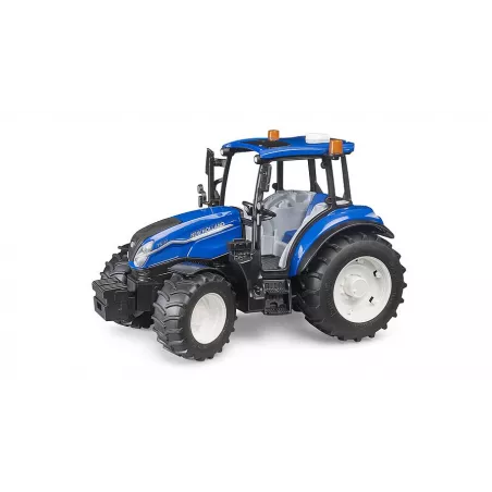 Tractor de juguete New Holland T5.120 de Bruder a escala 1:16