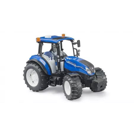 Tractor de juguete New Holland T5.120 de Bruder a escala 1:16