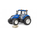 Tractor de juguete New Holland T5.120 de Bruder a escala 1:16