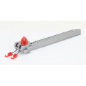 Brazo de grúa de juguete Bruder escala 1:16, accesorio de construcción para vehículos de carga.