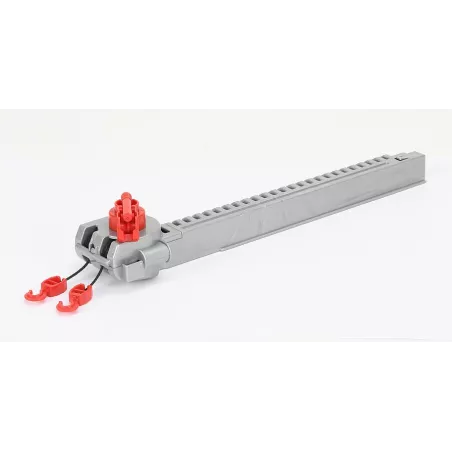 Brazo de grúa de juguete Bruder escala 1:16, accesorio de construcción para vehículos de carga.