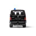 Furgoneta de policía de juguete VW T5 Polozei de Siku, miniatura de metal y plástico.