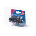 Furgoneta de policía de juguete VW T5 Polozei de Siku, miniatura de metal y plástico.