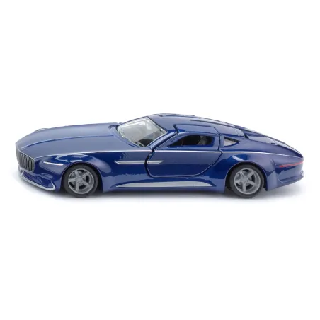 Miniatura azul a escala 1:50 del Vision Mercedes-Maybach 6 con puertas practicables