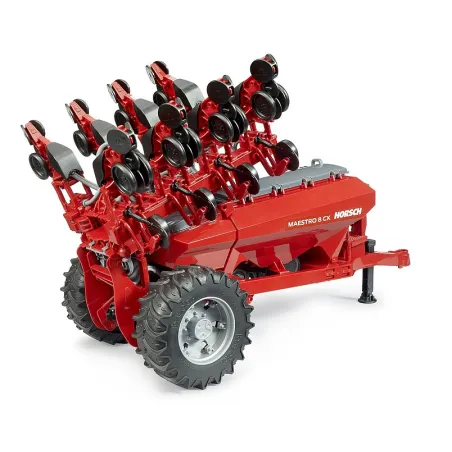 Sembradora de precisión Horsch Maestro 8CX de juguete a escala 1:16 marca Bruder.