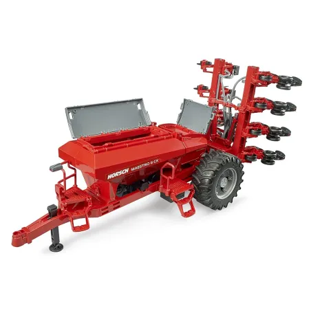 Sembradora de precisión Horsch Maestro 8CX de juguete a escala 1:16 marca Bruder.
