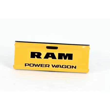 Puerta trasera de repuesto para camión de juguete Bruder RAM 2500 en plástico resistente.