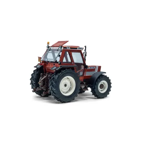 Réplica a escala 1:32 del tractor Fiat 80-90 cabina superconfort 4x4 de 1997 en metal y plástico.