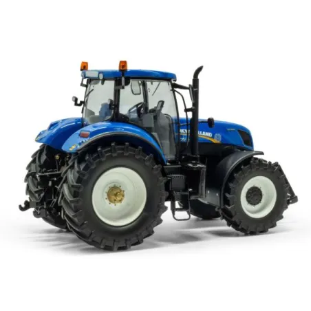 Tractor de colección New Holland T7.270 AutoCommand a escala 1:32 fabricado por ROS en metal.