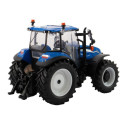 Tractor de juguete New Holland T5.120 a escala 1:32 de Britains, réplica metálica para coleccionistas.