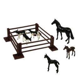 Conjunto de animales de granja bebés
