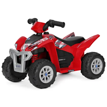 Quad eléctrico infantil Polaris Mini de Peg-Pérego para niños desde 1 año.