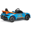 Coche eléctrico infantil Hot Wheels RC de Peg-Pérego con mando a distancia y luces LED.