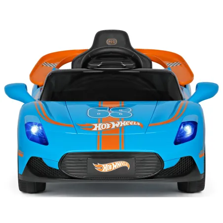Coche eléctrico infantil Hot Wheels RC de Peg-Pérego con mando a distancia y luces LED.