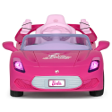 Coche eléctrico rosa Barbie RC biplaza con control remoto para niñas de 18 meses a 3 años