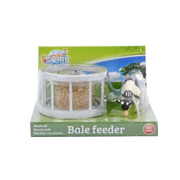 Pesebre con vaca y paca redonda - escala 1:32 Pesebre con vaca y paca redonda - escala 1:32