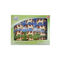 Set vacas rojas 12 unidades - escala 1:32