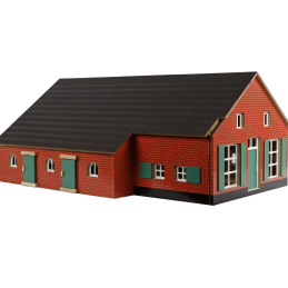 Granja con establos escala 1:32