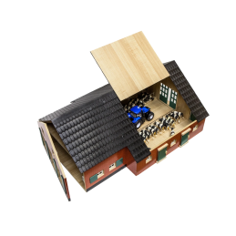 Granja con establos escala 1:32