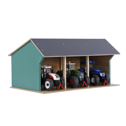 Cobertizo para tractor