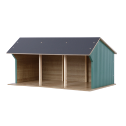 Cobertizo para tractor