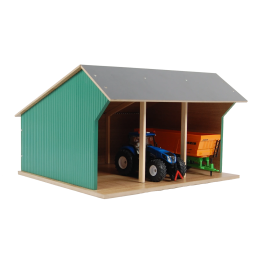 Cobertizo para tractor