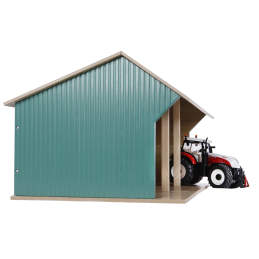 Cobertizo para tractor