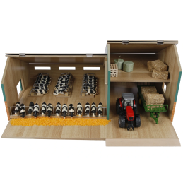 Establo con cobertizo