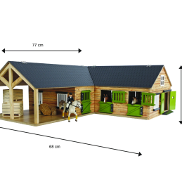 Establo esquina Caballos 3 cajas Establo esquina Caballos 3 cajas